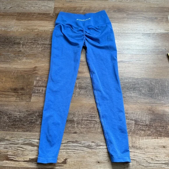 Alphalete Medium booty enhancing Blue Leggings